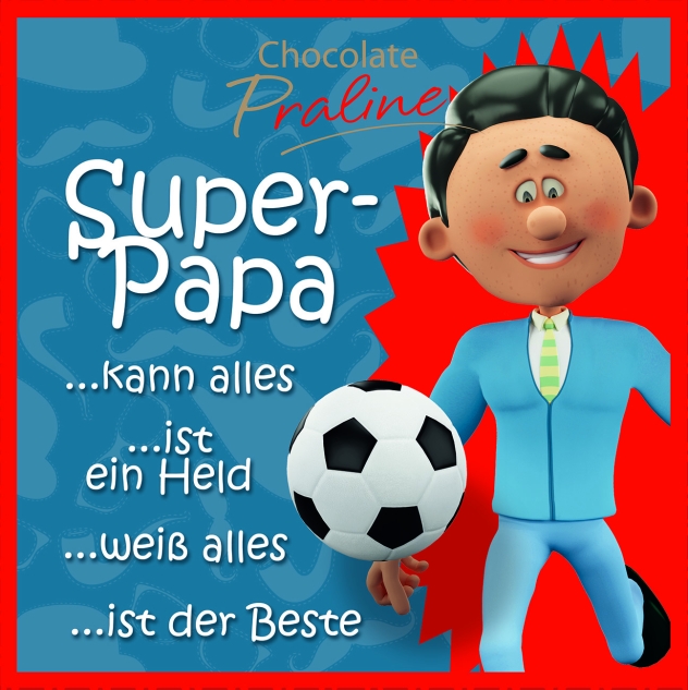 Günthart 12 Stück Pralinenbox Superfamily Täschchen rot blau rosa braun schwarz grün lila orange 