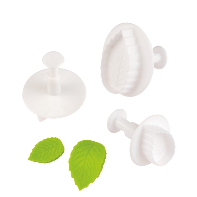 BackDecor Fondant Ausstecher Blätter 