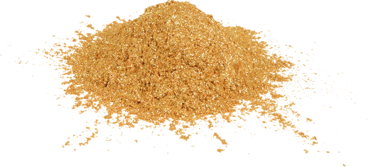 BackDecor Lebensmittelfarbpuder gold, 7 g, neutraler Geschmack 