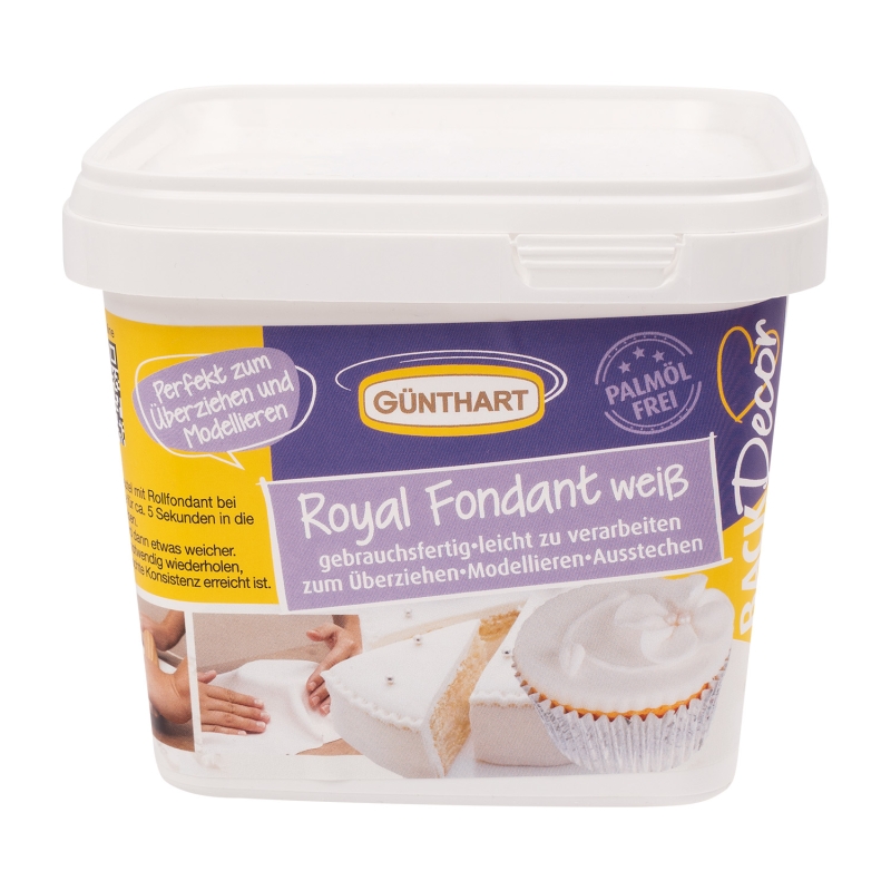 BackDecor Royal Fondant weiß, 800g 