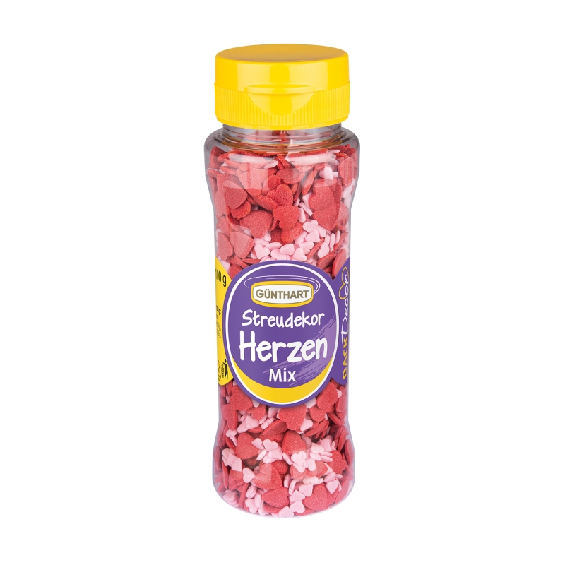 BackDecor Streudekor Herz-Mix, 100 g 