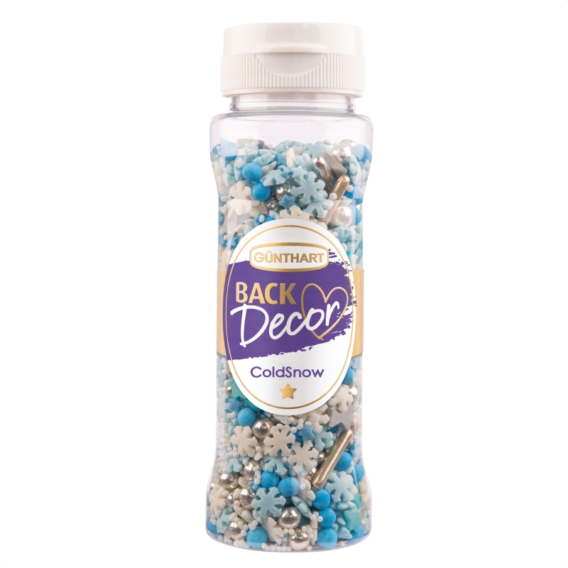 BackDecor Premium Streuselmix Cold Snow, 100 g 