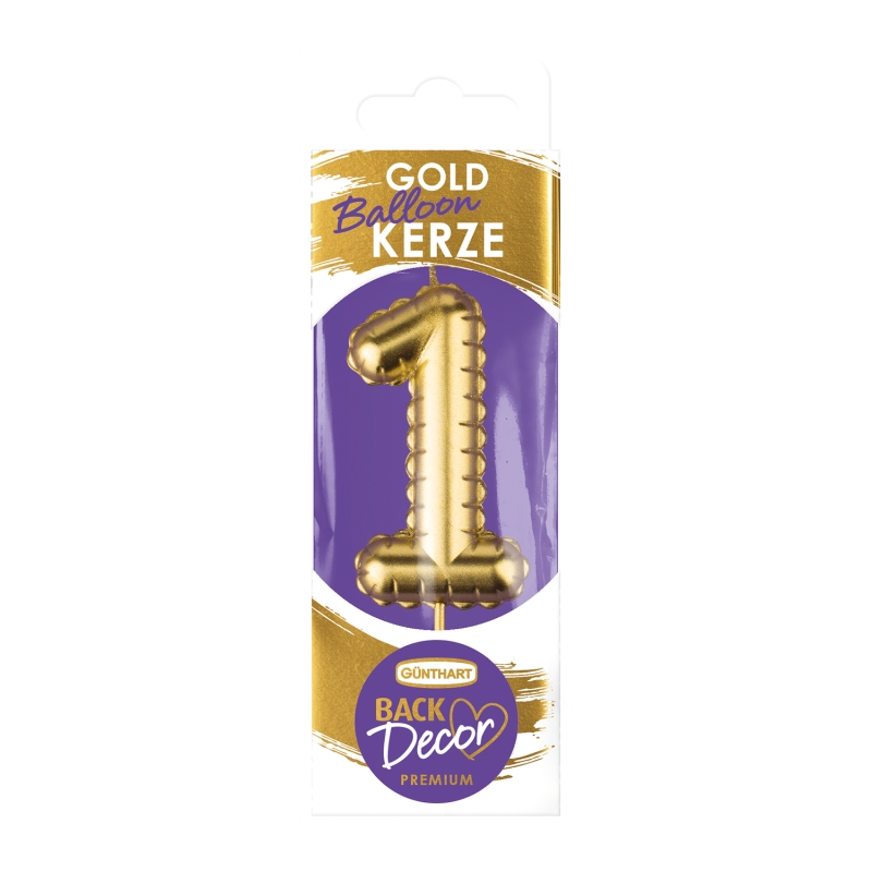 BackDecor Premium Kerze 1 