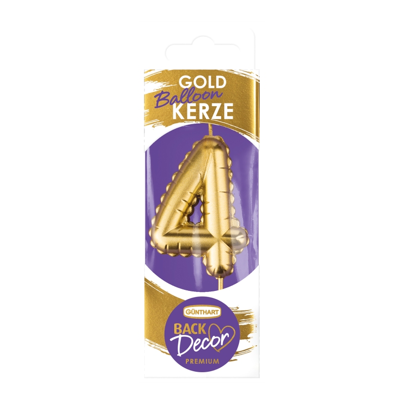 BackDecor Premium Kerze 4 