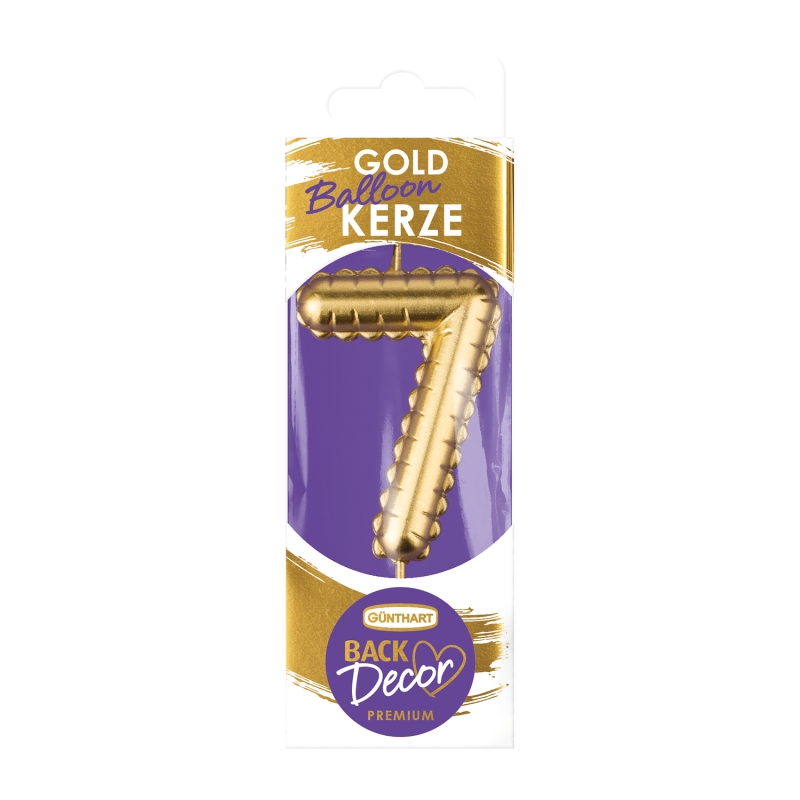 BackDecor Premium Kerze 7 