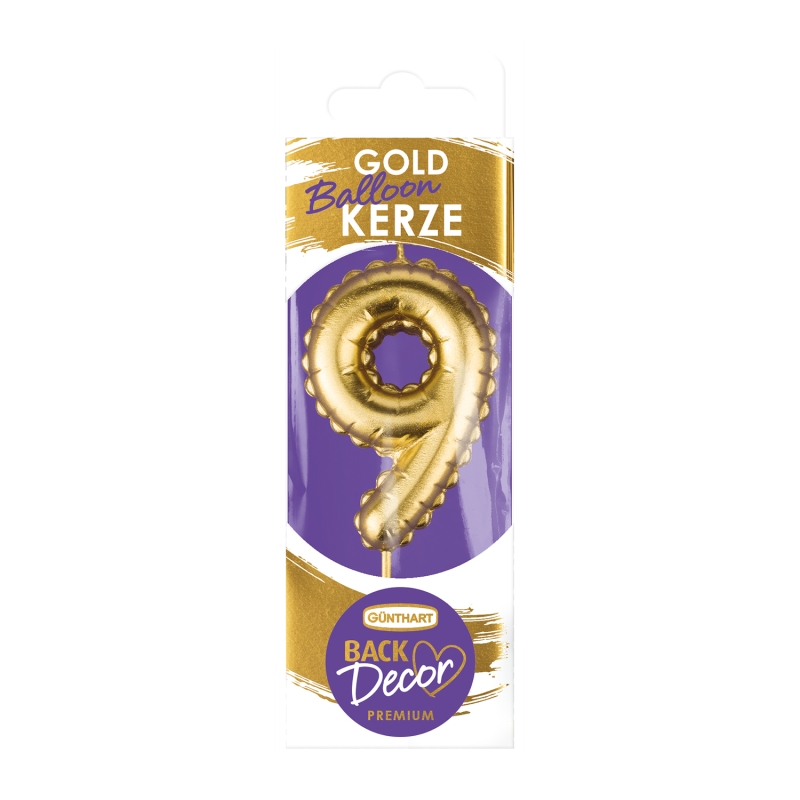 BackDecor Premium Kerze 9 