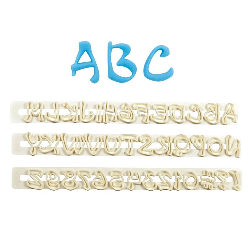 FMM Ausstecher Buchstaben und Zahlen - Magic 
