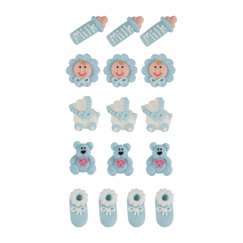 Zuckerfiguren für Taufe & Babyparty 