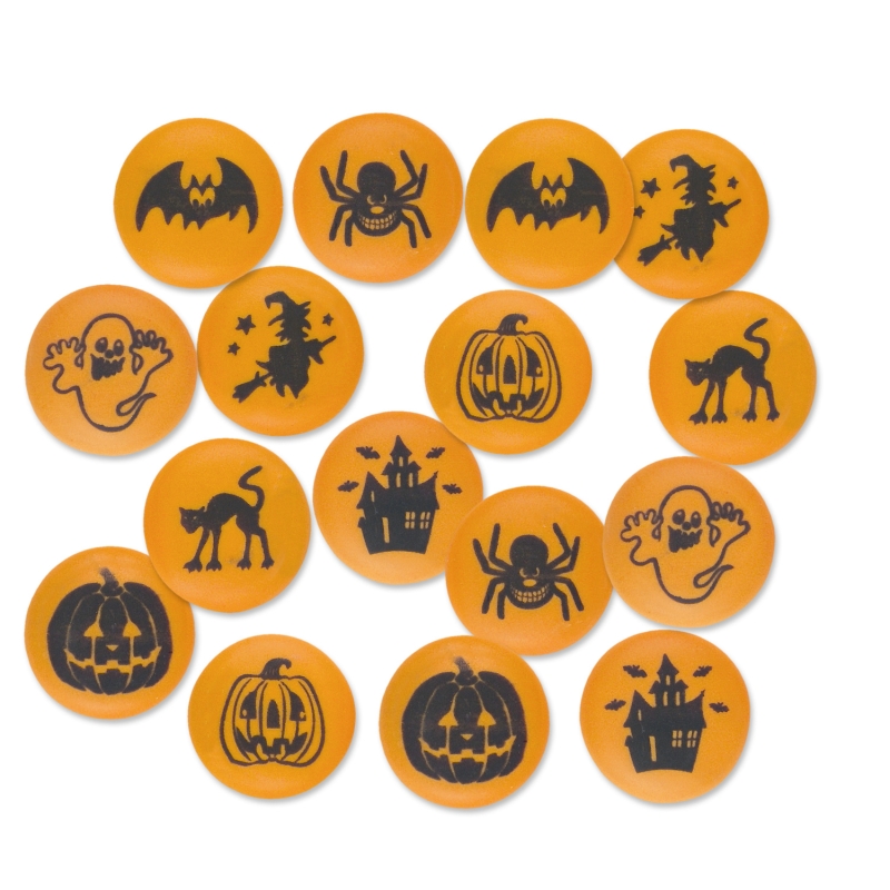 Zucker - Hallowen - Knöpfe 