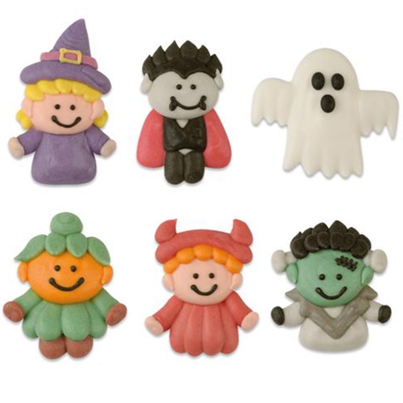 Günthart 72 Halloween Figuren aus Zucker 