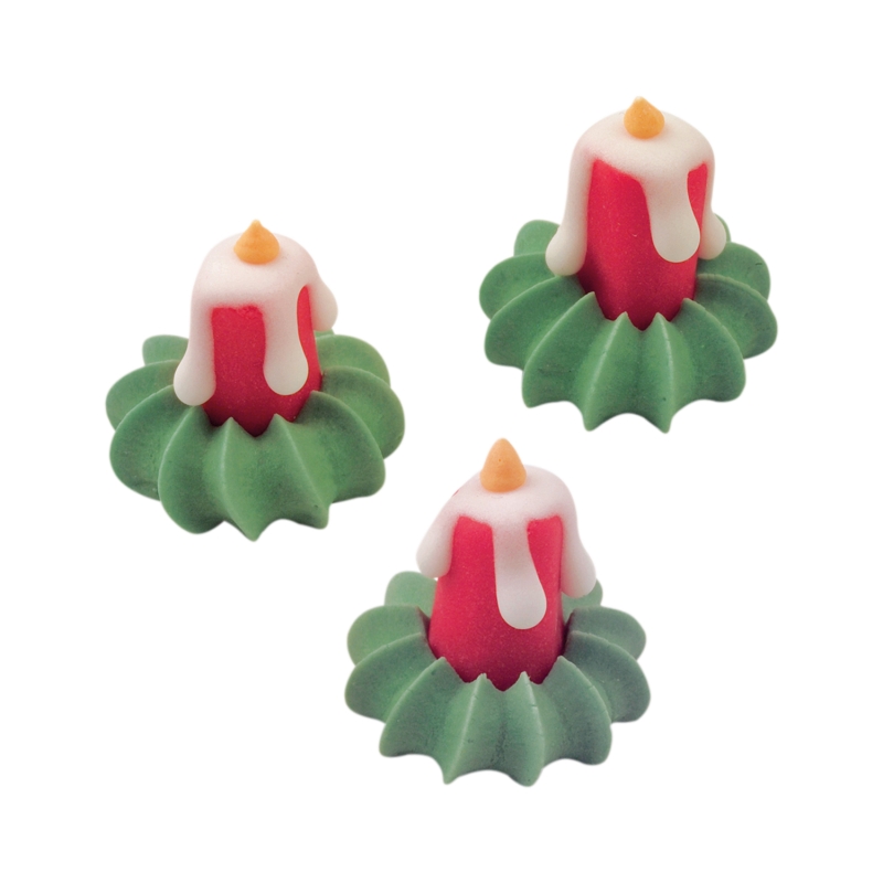 24 Kerzen aus Zucker 