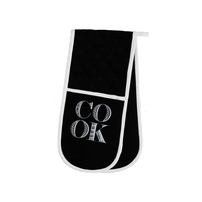 Kitchen Craft Topfhandschuhe, schwarz, COOK 