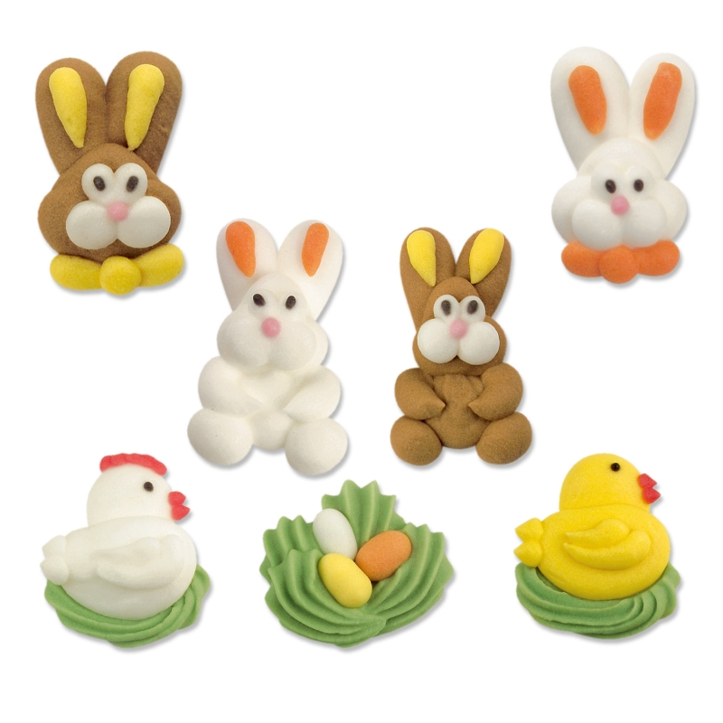 Günthart 100 Oster Figuren aus Zucker 