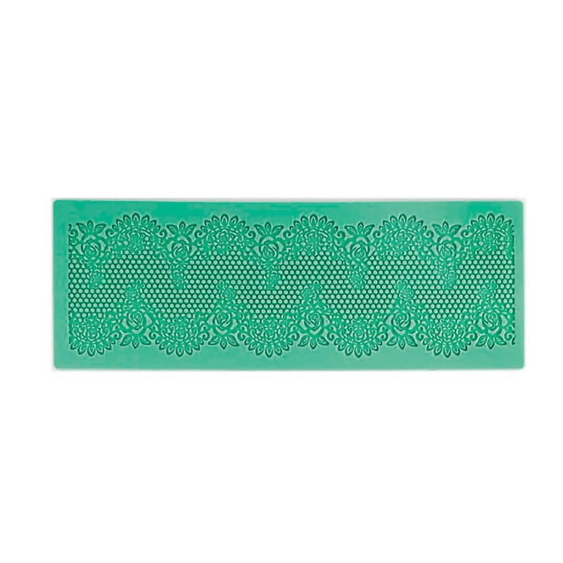 Magic Decor Silikonmatte Spitzendecke Rosen 