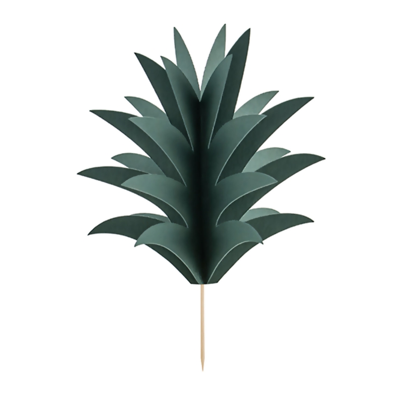 6 DIY Einstecker Ananas 