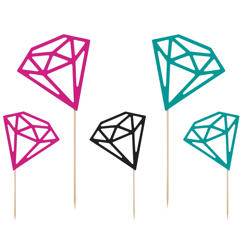 Cake Topper Diamanten 