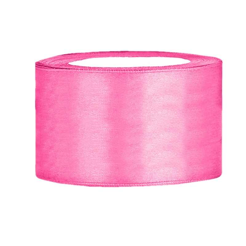 Satinband rosa B:38mm, L:25m 