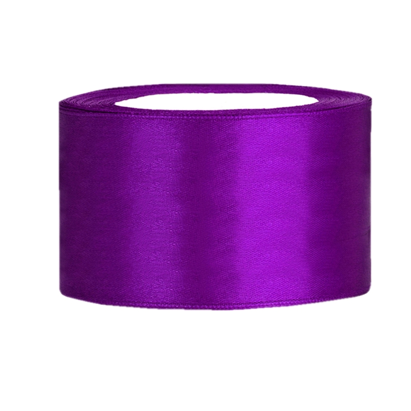Satinband lila B:38mm, L:25m 