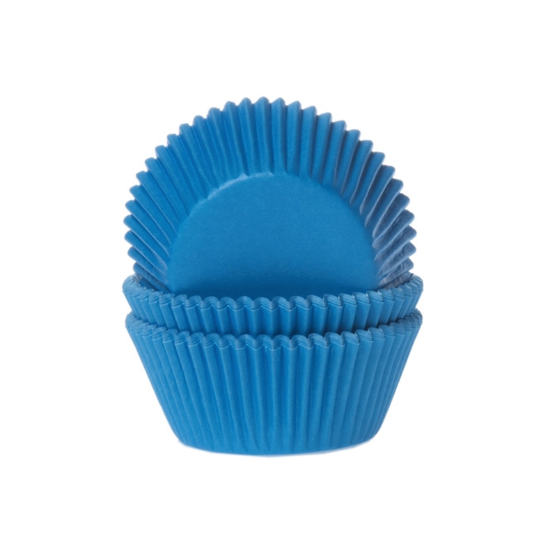 50 Muffinförmchen, blau 