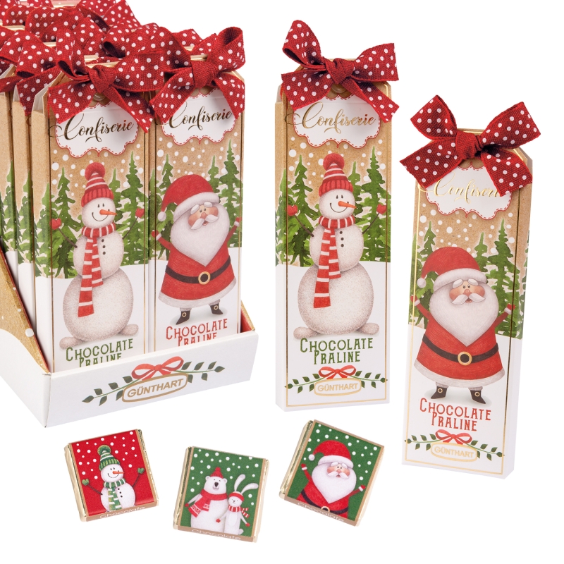 Günthart 20 Stück kleines Napolitainpräsent Weihnachten 