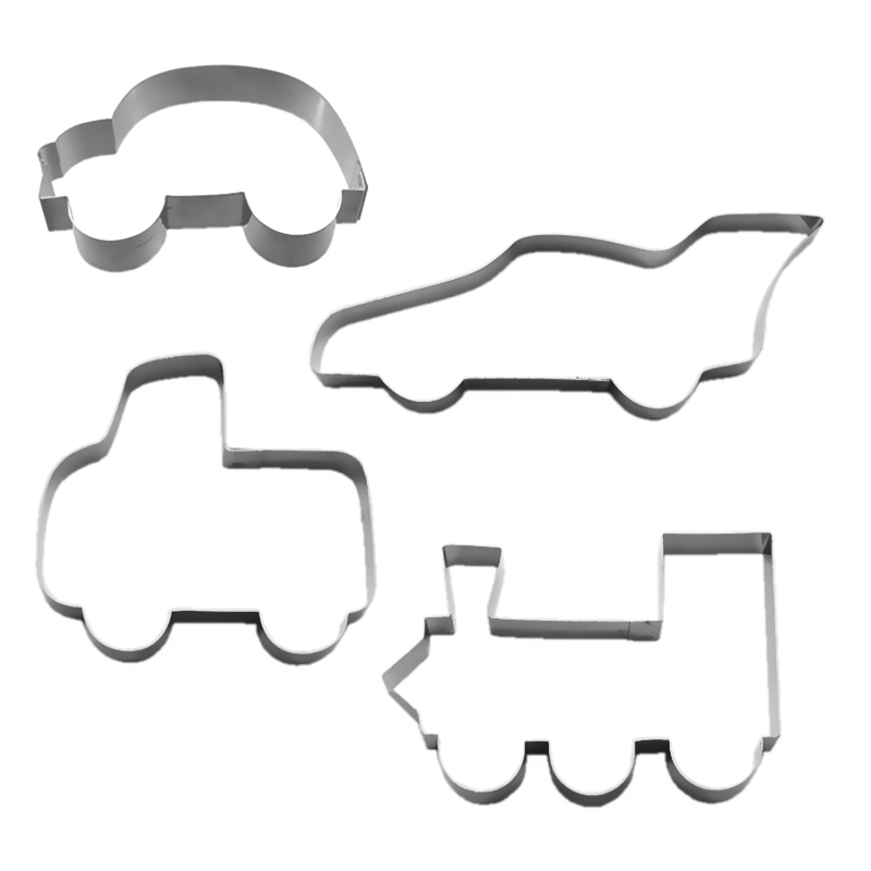 1 Ausstecher Set Fahrzeuge 