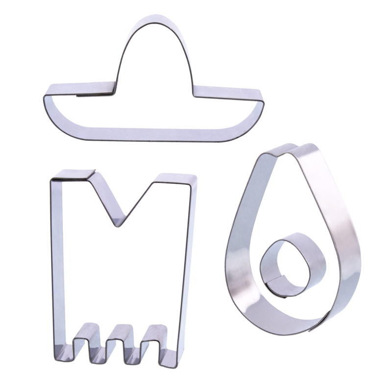 1 Keksausstecher Set Mexiko 