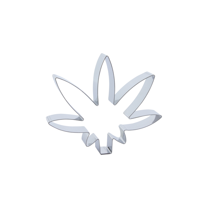 1 Keks - Ausstecher Hanf Blatt / Marihuana Blatt 