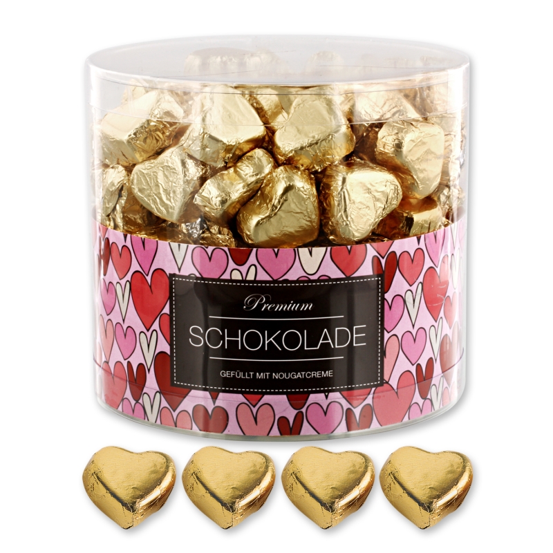 Günthart 150 goldene Herzen aus Schokolade | Herzen 