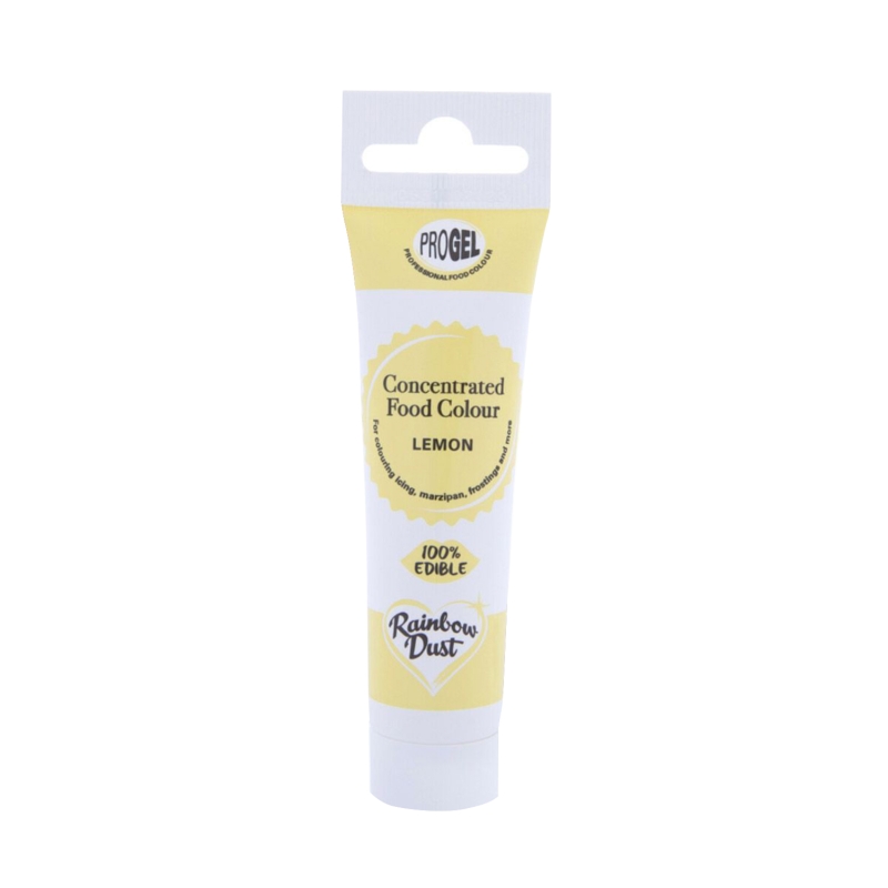 Lebensmittelfarbe Gel - Zitronengelb 