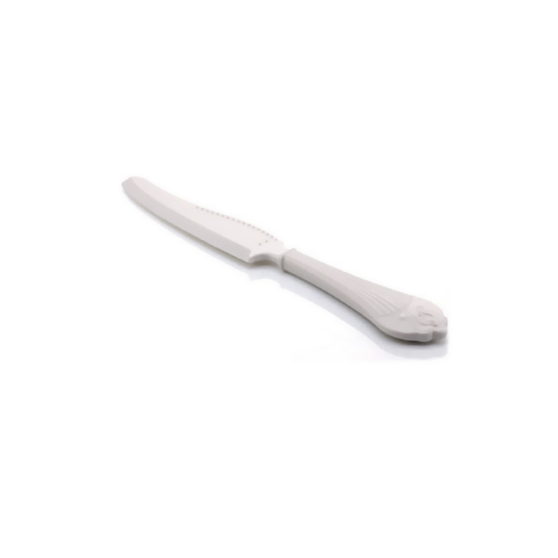 1 Kuchenmesser, weiß 