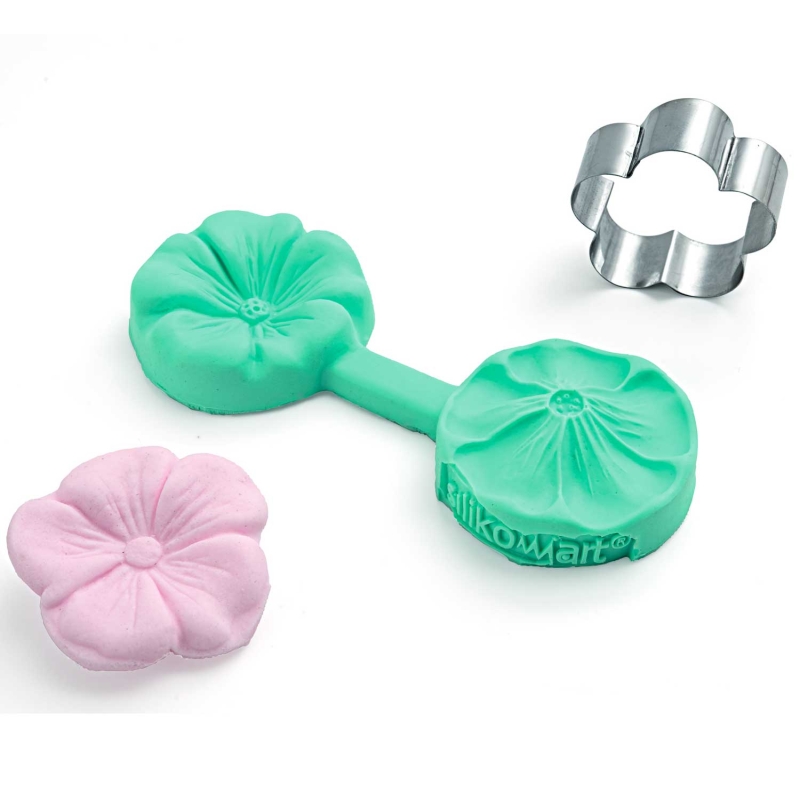 Fondant Blütenpaste Modellierform Apfelblüte Blume 