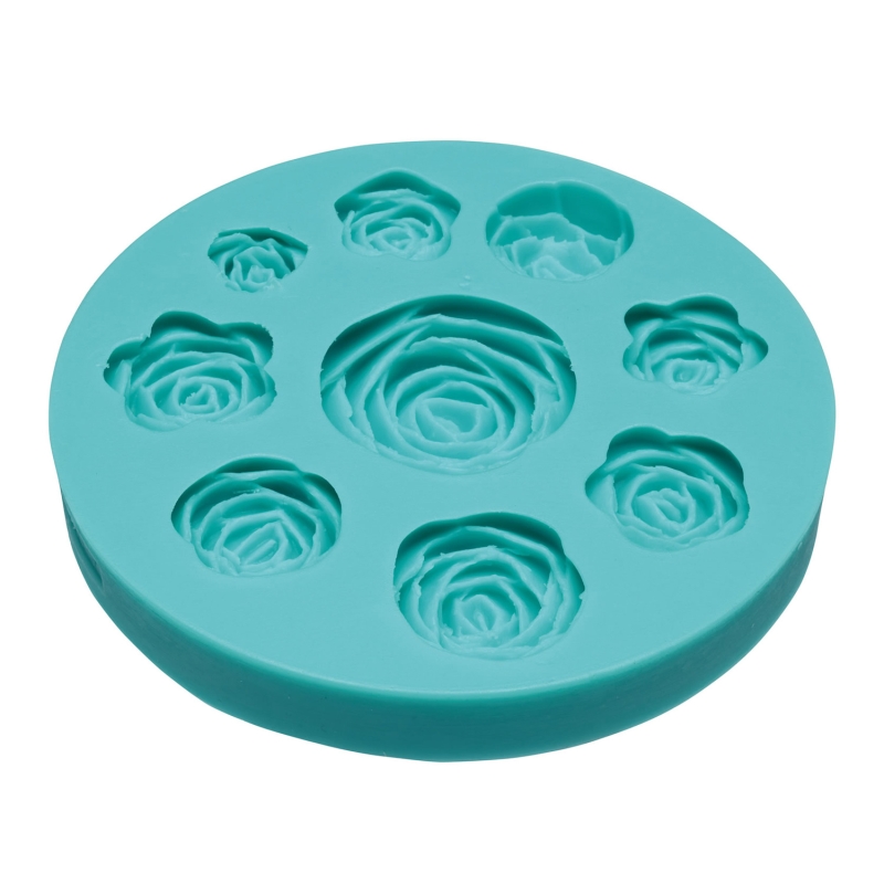 Sweetly Does It Rosen-Silikon-Fondantform 