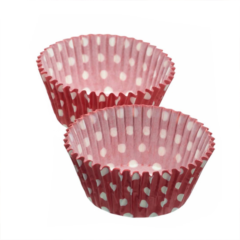 50 Muffinförmchen, Pünktchen 