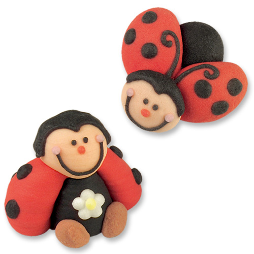 Günthart 48 Glückskäfer sitzend aus Zucker 