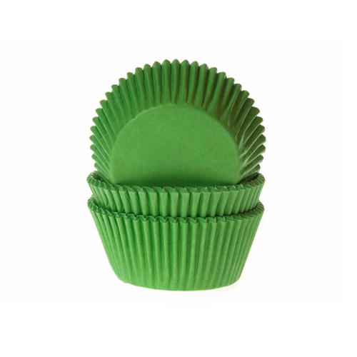 50 Muffinförmchen, grün 