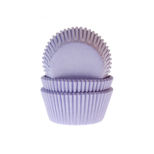 50 Muffinförmchen, flieder 