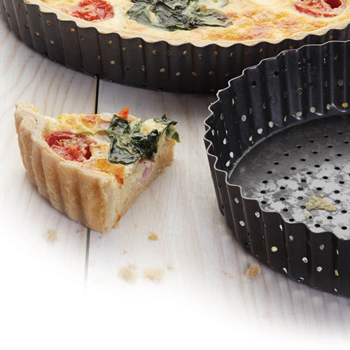 1 Kitchencraft Crusty Bake Quiche Backform 