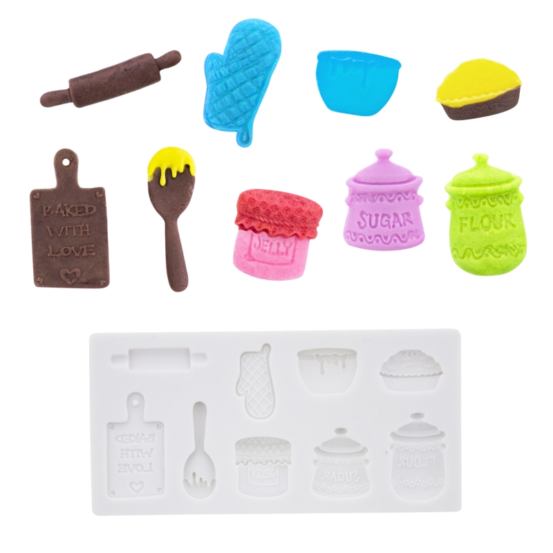Backen | Fondantform aus Silikon 